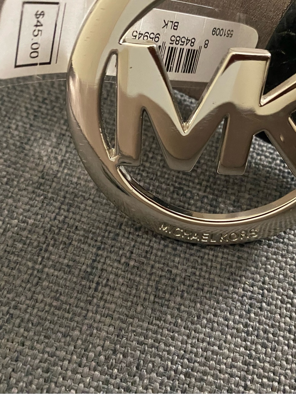 Women’s Michael Kors Black Belt Small Used - Picture 5 of 5